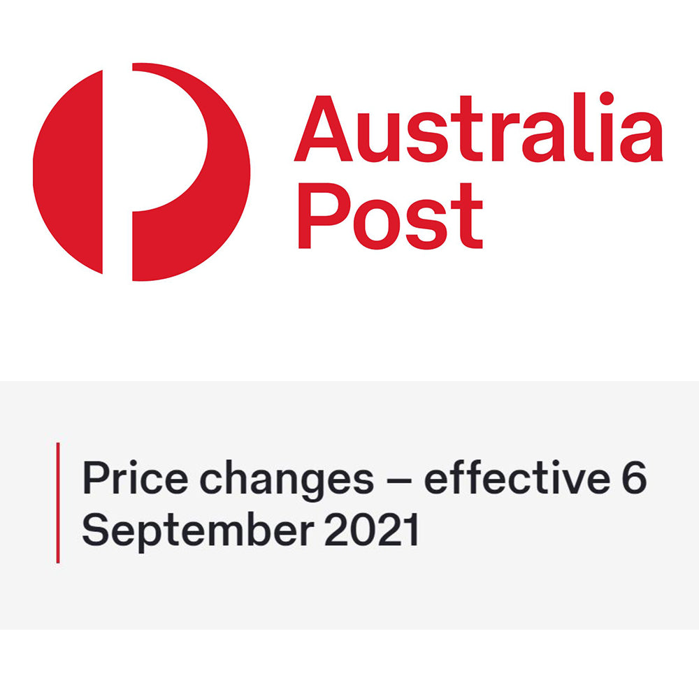 Australia Post Price Changes Effective September 2021 for Prepaid Parcel Post and Express Post Satchels
