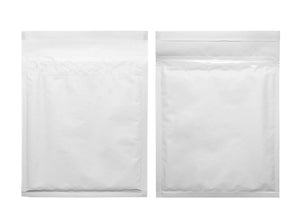 Bubble Mailer Envelope White Kraft Paper Padded Bag [100x180mm]