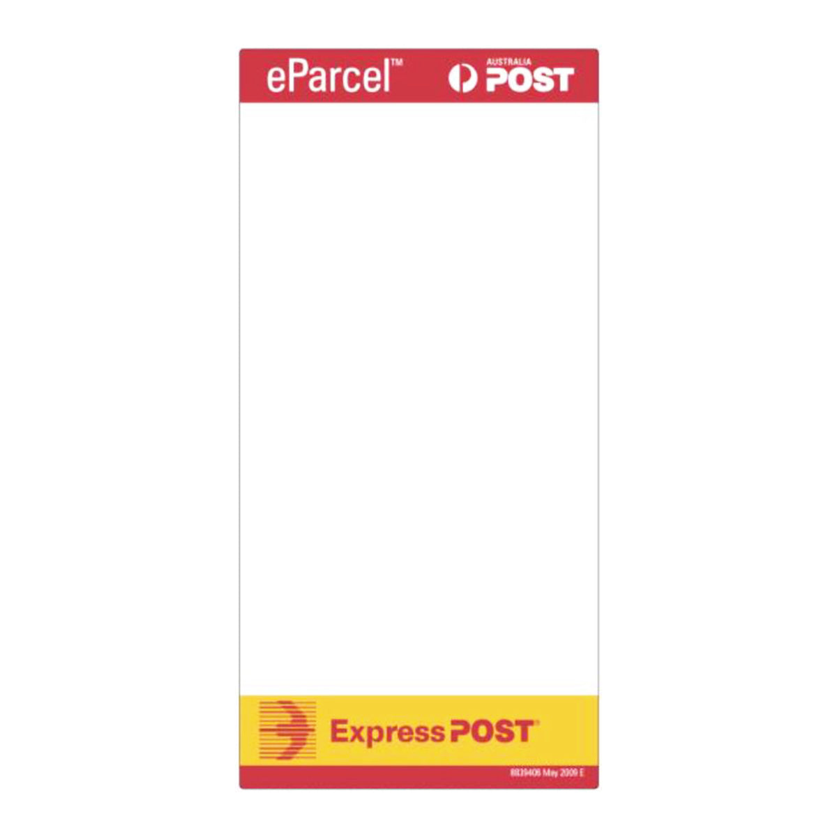 Express Post Direct Thermal Labels 100mm x 206mm Perforated 300 Labels