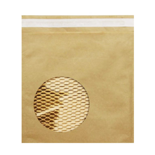 HoneyComb Padded Mailer 280mm x 350mm Kraft Paper Hex Wrap Protective Packaging [Bubble Mailer Alternative]