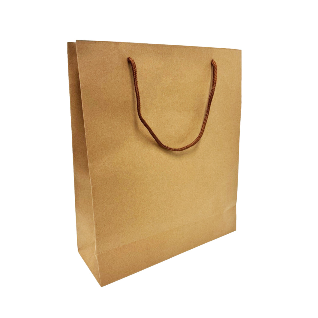 Kraft Paper Shopping Carry Bag 320x260x110mm