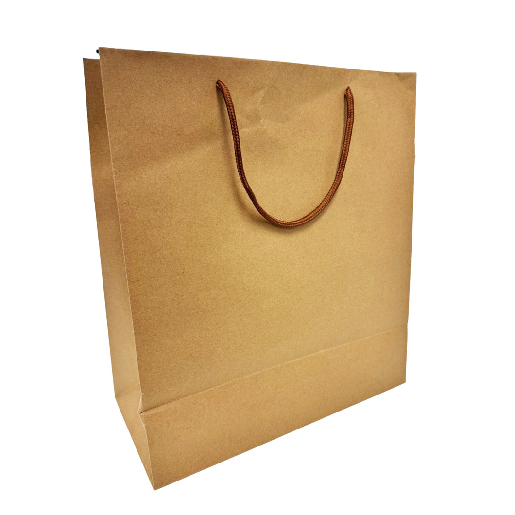 Kraft Paper Shopping Carry Bag 320x360x150mm