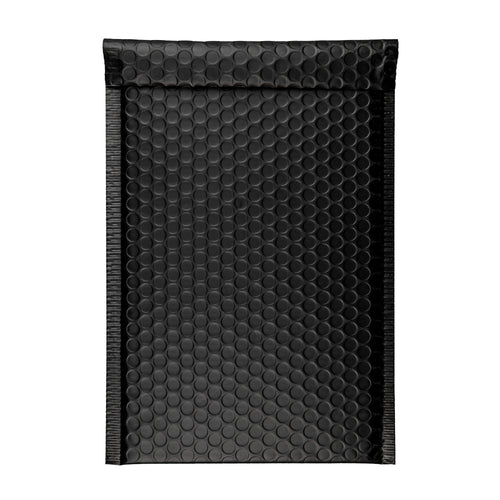 Black Metallic Bubble Mailer Envelope Padded Bag [160x230mm]