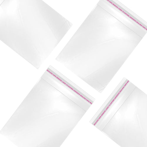 SAMPLES of 5 Polypropylene Bag BOPP [Cellophane Bag Alternative]