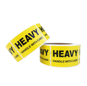 Heavy Printed Label 50.8x76.2mm Handle With Care Adhesive Sticker 550 Labels/Roll