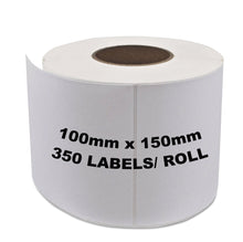 Shippit Shipping Labels 100x150mm 350 Labels/Roll [For Zebra Direct thermal Printers]