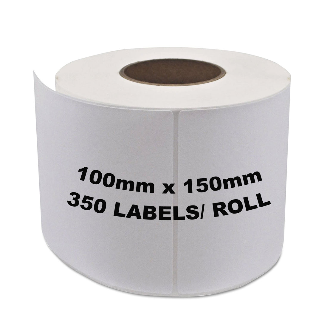 TNT Shipping Labels 100x150mm 350 Labels/Roll [For Zebra Direct thermal Printers]