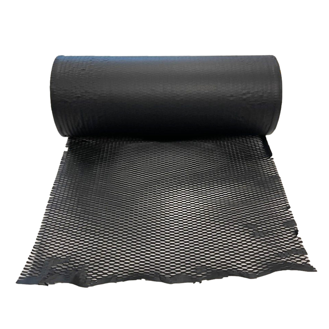 Black HoneyComb Kraft Paper Wrap Roll 500mm x 450m Protective Packaging [Bubble Wrap Alternative]