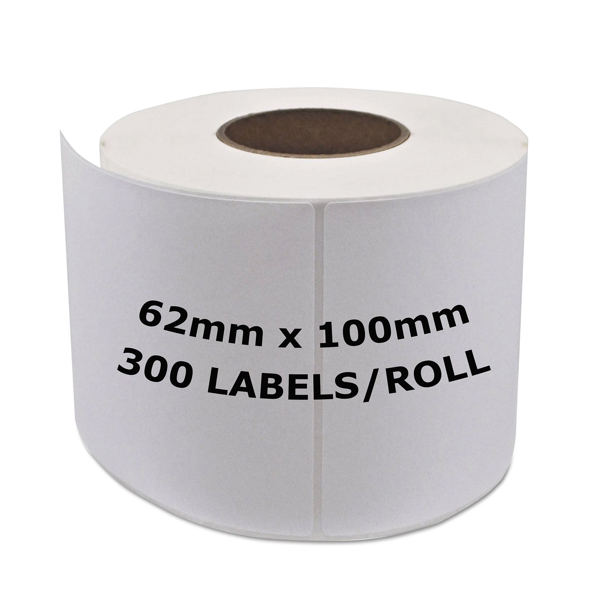 BROTHER Compatible Labels 62mm x 100mm 300 Labels/Roll [DK11202]