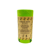 Compostable Bin Liners 8L Kitchen Garbage Bags Biodegradable [39x42cm]