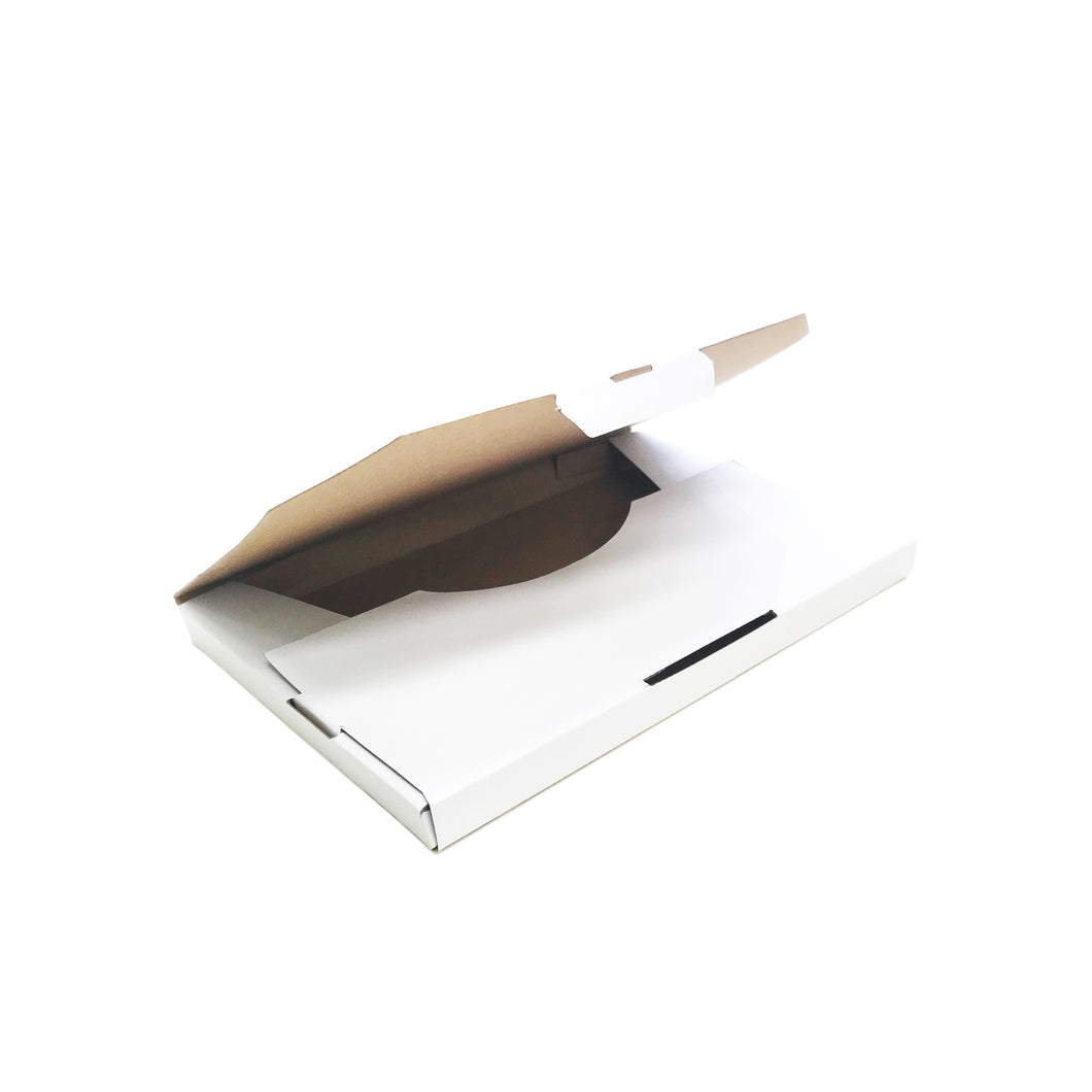 Die Cut Cardboard Box 220 x 160 x 16mm [Super Flat Shipping Carton] [Mailing Boxes]