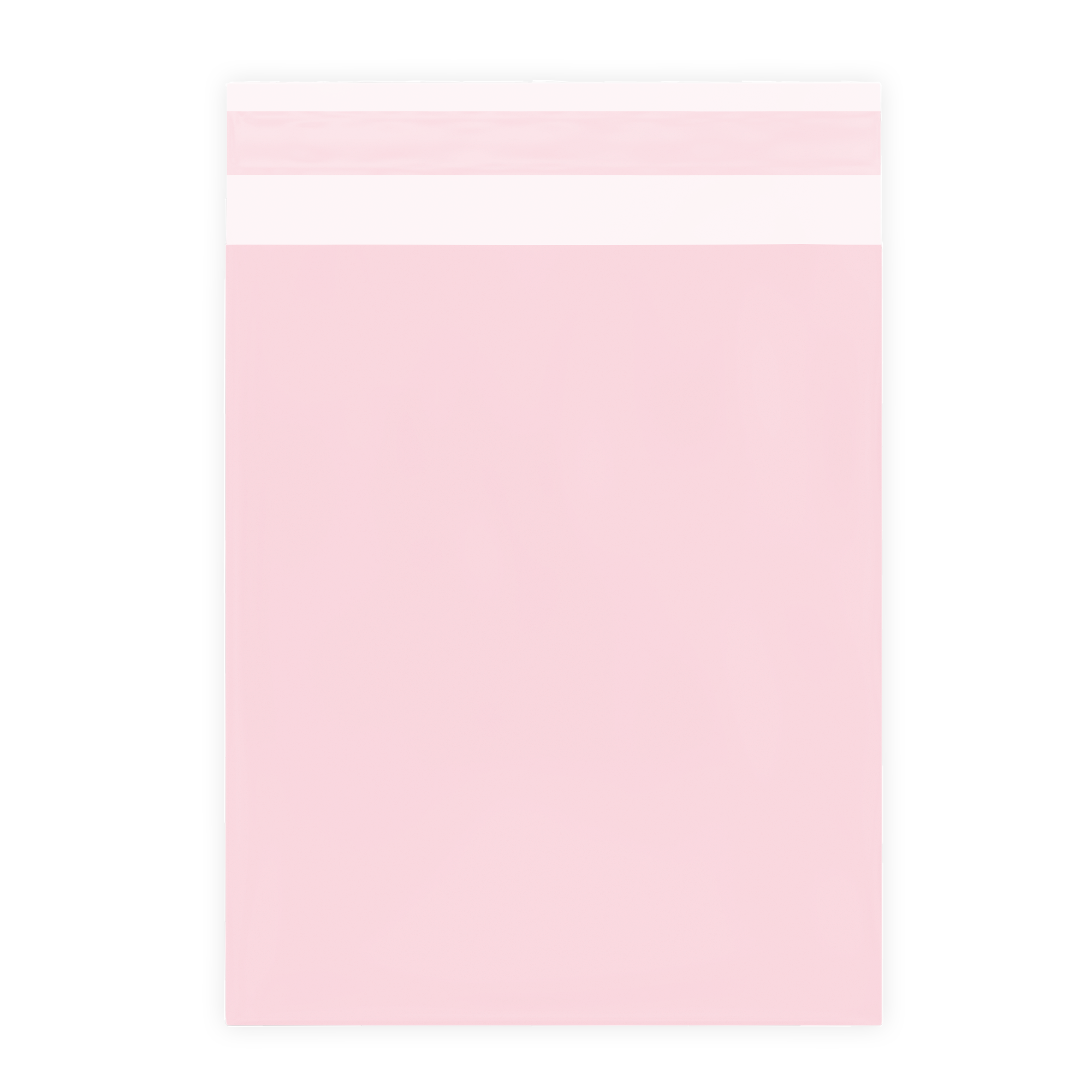 SAMPLES of All 6 Pink Courier Bag Sizes [Poly Mailers] [Mailing Satchels]