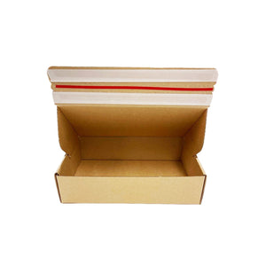Self Sealing Mailing Box 240 x 150 x 60mm [Cardboard Shipping Carton] [No Tape Required]