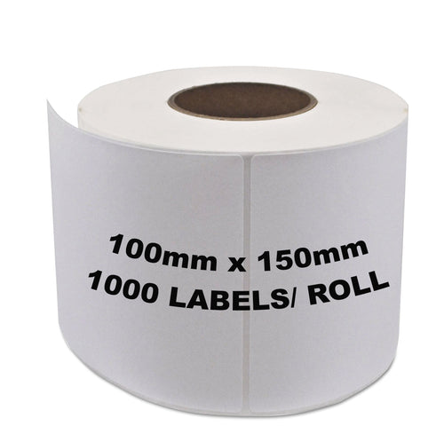 Toll Shipping Labels 100x150mm 1000 Labels/Roll [For Zebra Direct Thermal Industrial Printers]