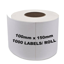 Shippit Shipping Labels 100x150mm 1000 Labels/Roll [For Zebra Direct Thermal Industrial Printers]