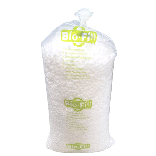 [MELBOURNE METRO ONLY] Bio Fill 400 Litres Void Fill Foam Packing Peanuts [Australian Made]