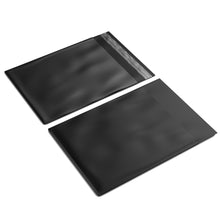 SAMPLES of All 6 Black Courier Bag Sizes [Poly Mailers] [Mailing Satchels]
