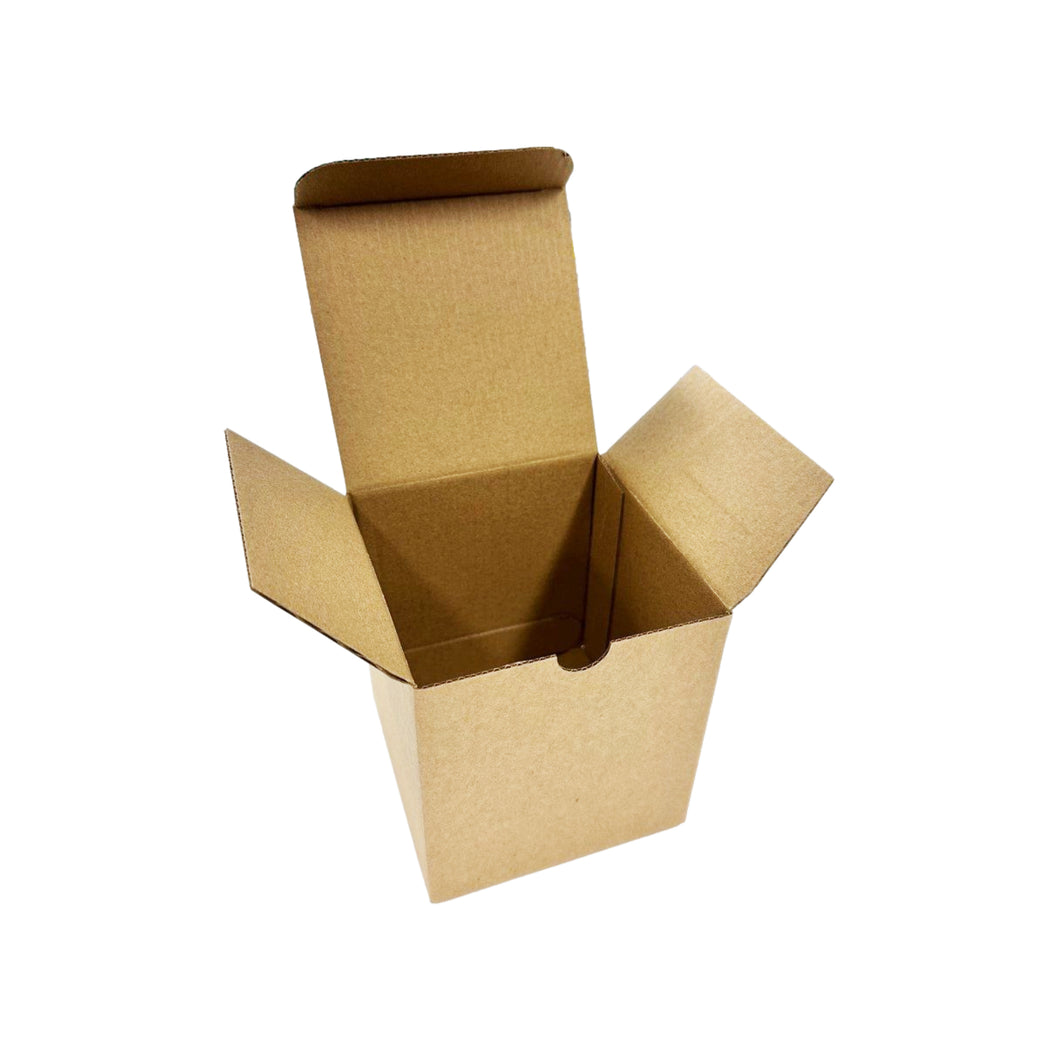 Candle Mailing Box 105 x 105 x 115mm [Brown Die Cut Boxes]