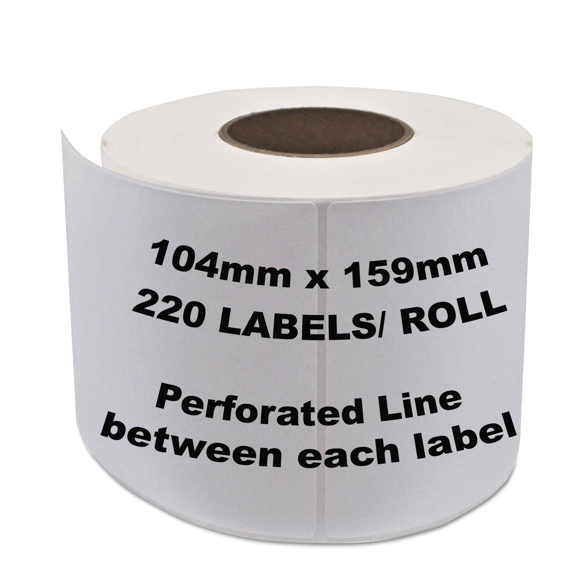 DYMO Compatible Perforated Labels for 4XL Printer 4x6 inch ...