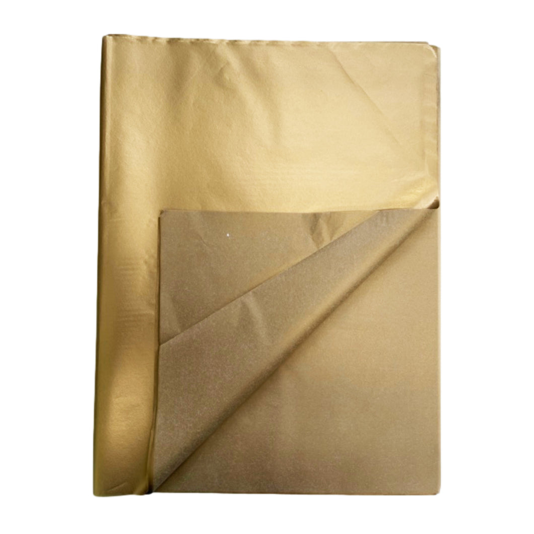 GOLD Tissue Paper 500x750mm Acid Free 20gsm
