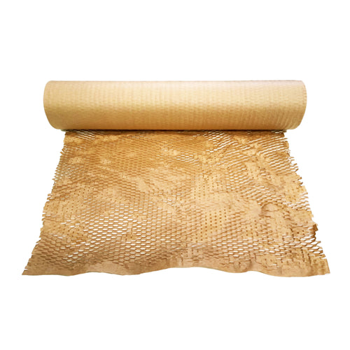 HoneyComb Kraft Paper Wrap Roll 500mm x 90m Protective Packaging [Bubble Wrap Alternative]