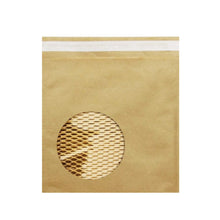 HoneyComb Padded Mailer 180mm x 250mm Kraft Paper Hex Wrap Protective Packaging [Bubble Mailer Alternative]