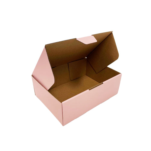 Pink Gift Box 220 x 160 x 77mm [Mailing Boxes] [Light Rose]