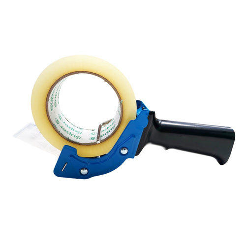 Tape Dispenser 50mm for Packing Tape Rolls [Low Noise]