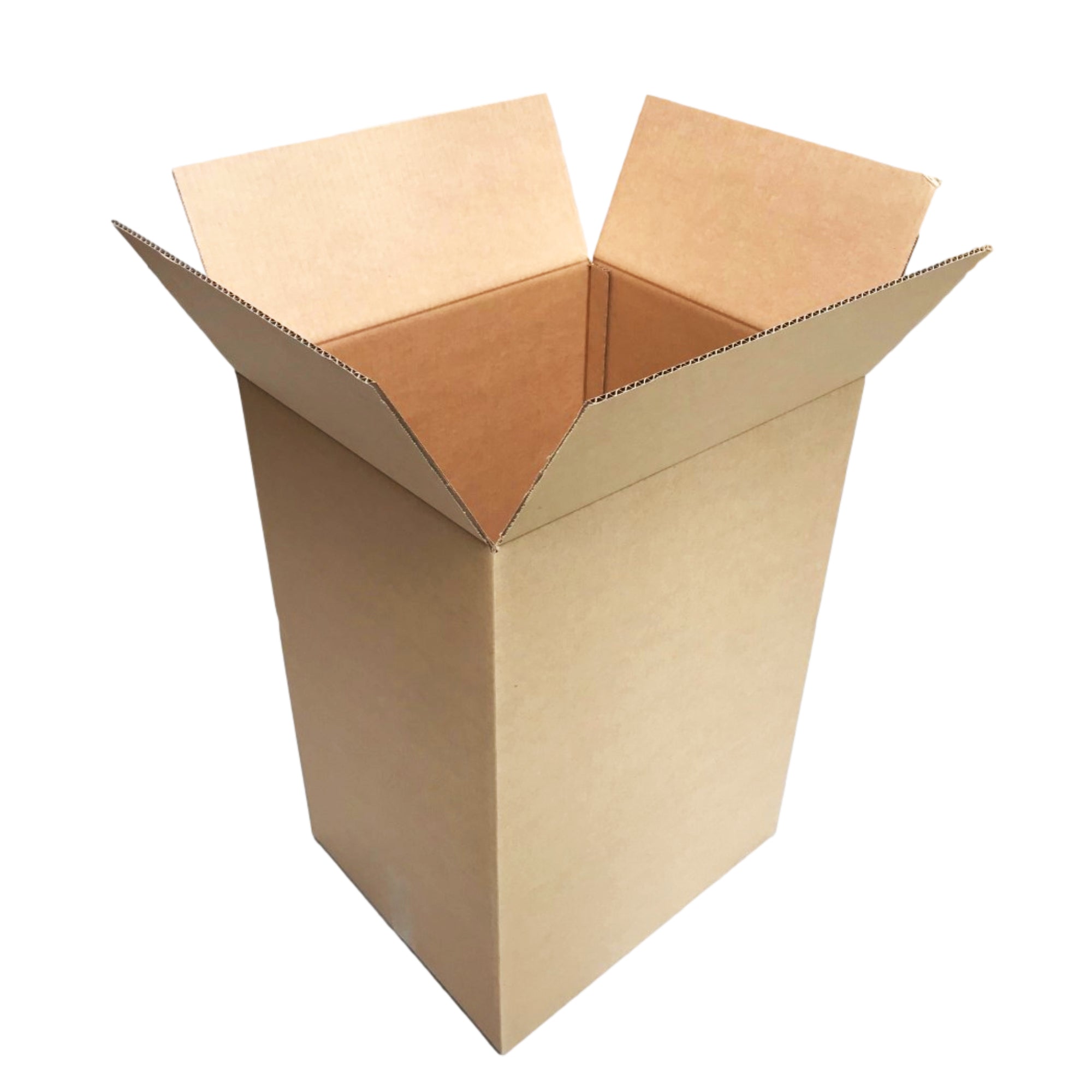 Regular Slotted Cardboard Box 430 x 370 x 640mm 100 Litre Capacity [RSC Shipping Carton] [Tea Chest Moving Boxes]