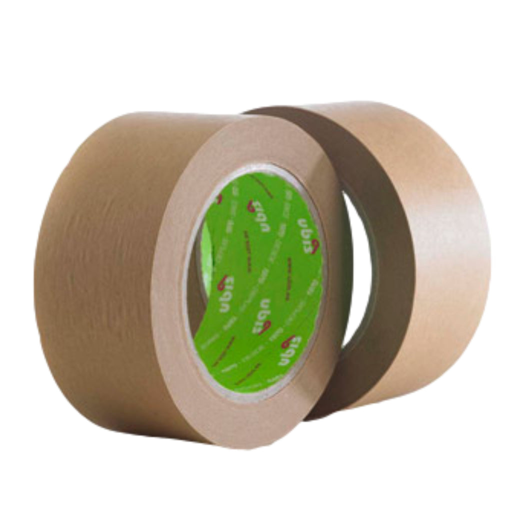 UBIS 4800 Kraft Paper Packing Tape [50 metres x 48mm] 110 Micron Thickness